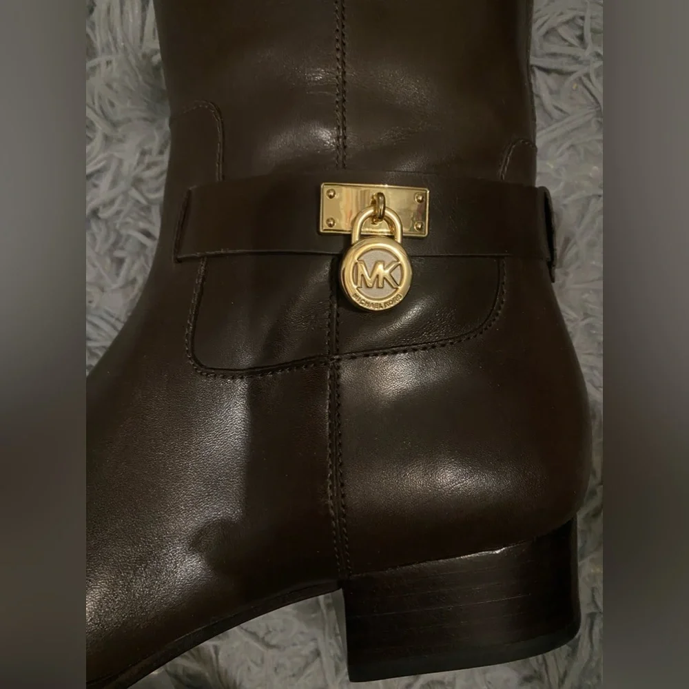 Michael Kors Leather Boots - Picture 3 of 6